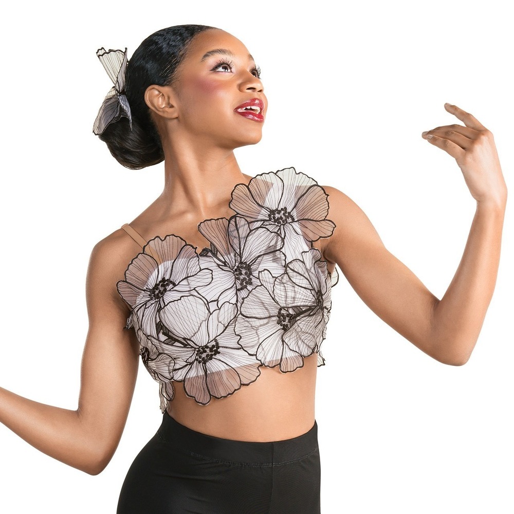 Revolution 10th TENTH HOUSE Sz SA Zinnia Dance Costume 2-Piece Applique Flare - Picture 4 of 14
